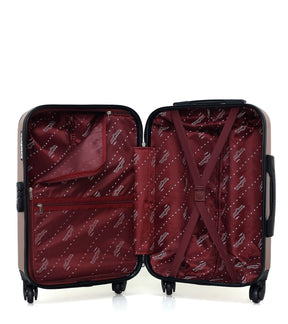 Lot de 2 Valises Rigides Cabine et Cabine XXS BUDAPEST