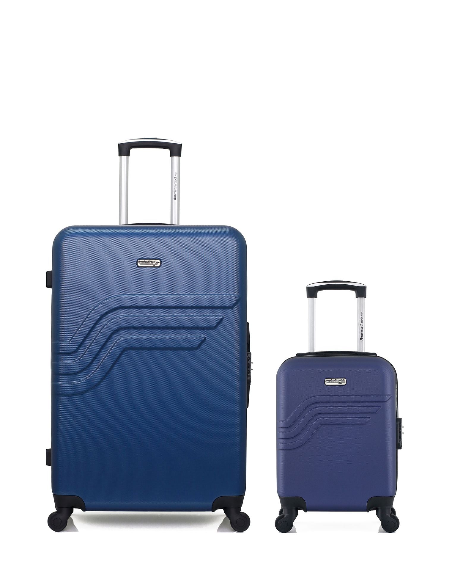 Lot de 2 Valises Rigides Grand Format et Cabine XXS QUEENS
