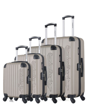 Set de 4 Valises Rigides BUDAPEST-M