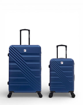 2er-Pack Hartschalenkoffer: Großer Koffer und Handgepäck REDWOOD