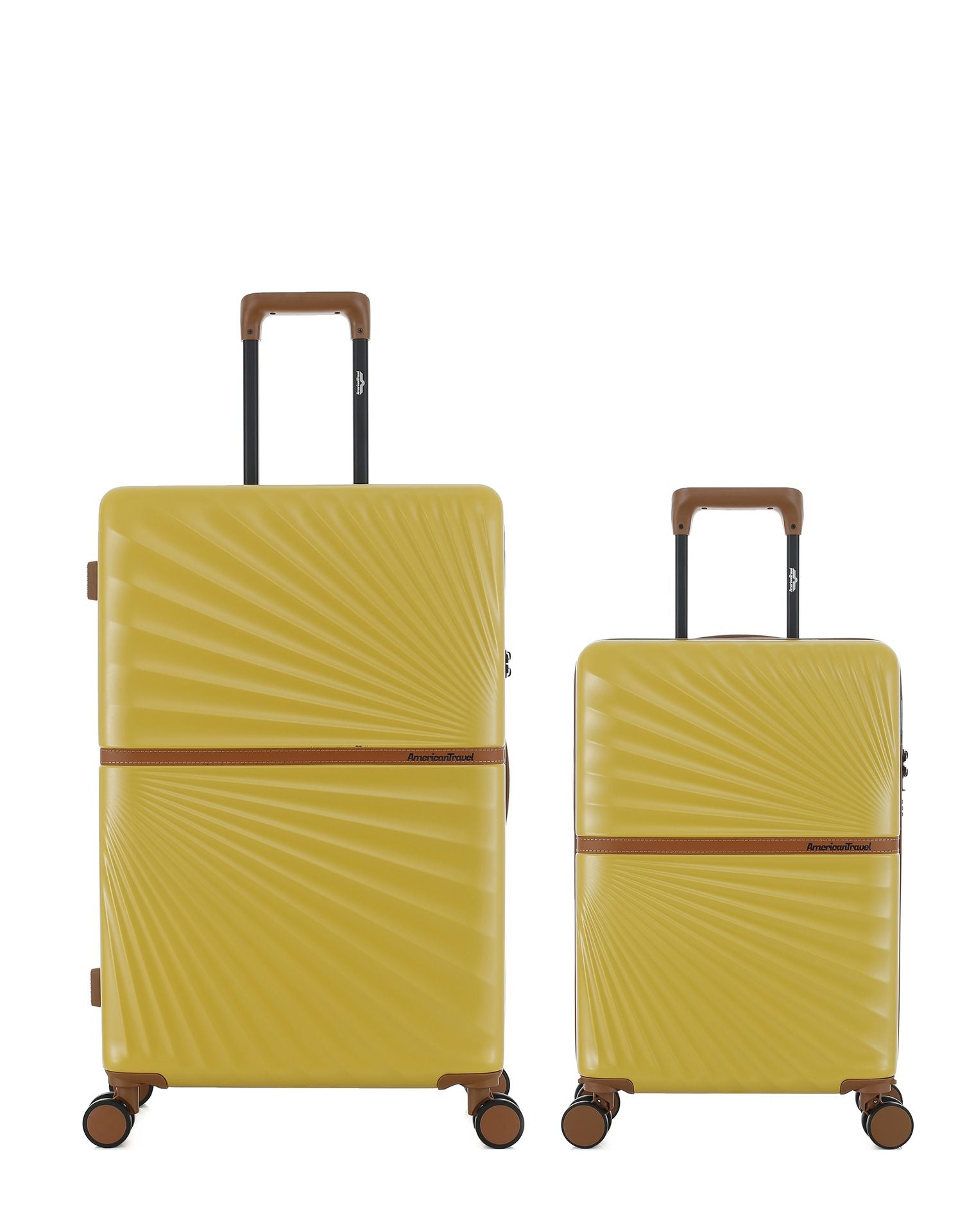 Lot de 2 Valises Rigides Grand Format et Cabine OAKLAND