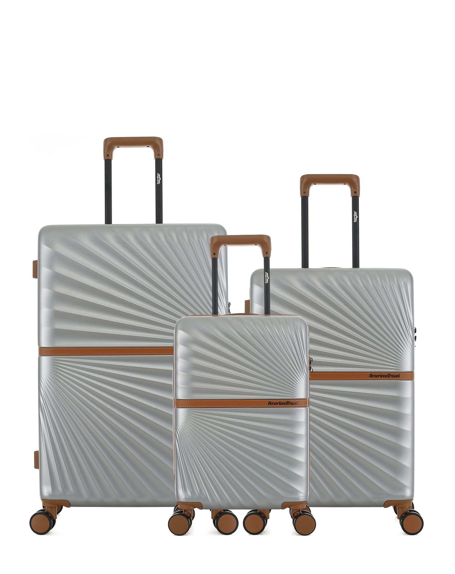 Lot de 3 Valises Rigides Grand Format, Taille Moyenne et Cabine XS OAKLAND