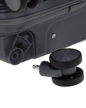 Lot de 3 Valises Rigides Grand Format, Cabine et Cabine XS CLEVELAND