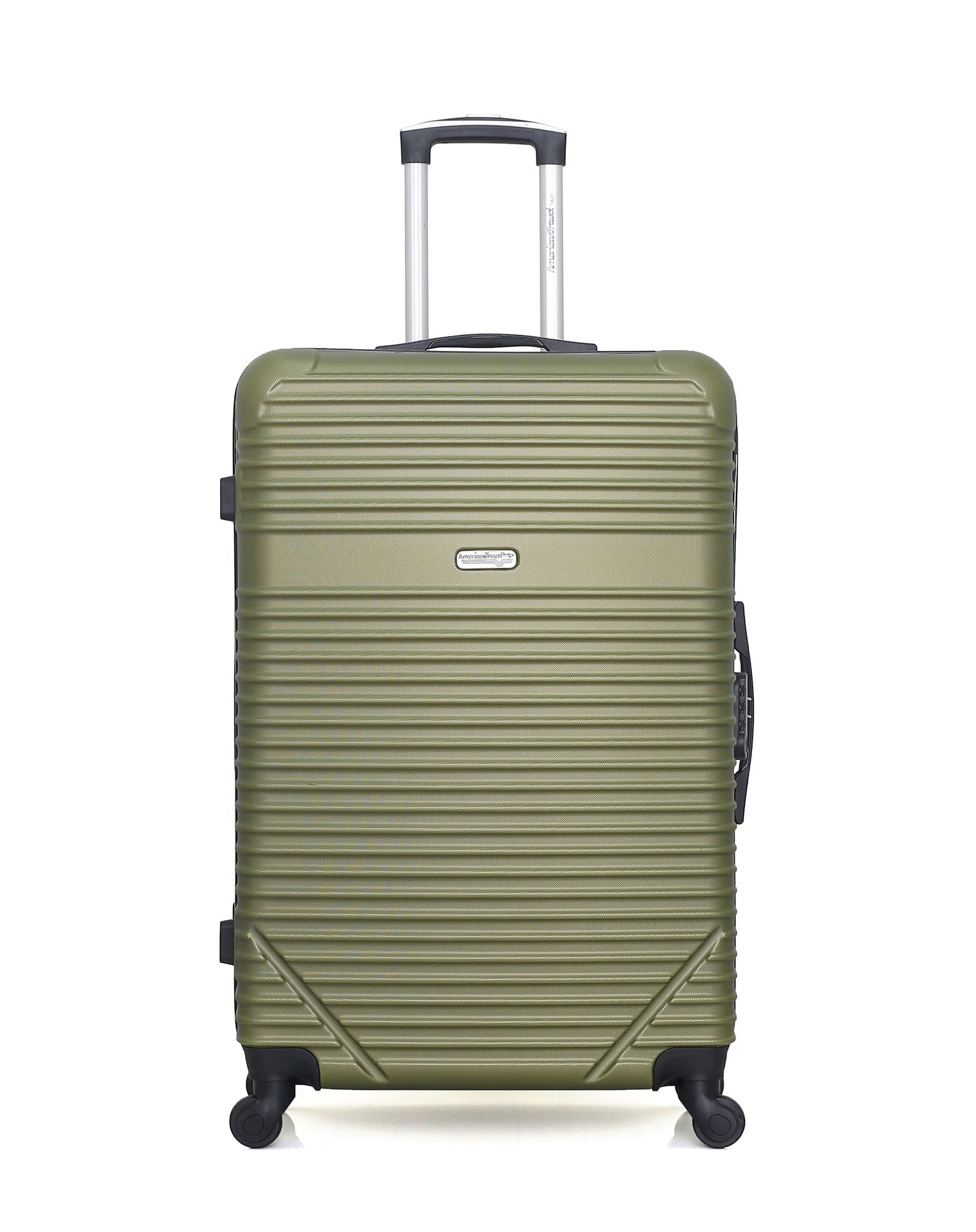 AMERICAN TRAVEL – 2er-Pack: Großer Koffer und mittelgroßer Koffer MEMPHIS 