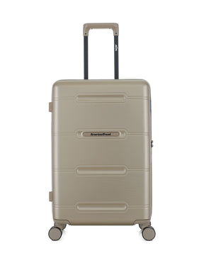 3er-Pack Hartschalenkoffer: Mittelgroßer Koffer, Handgepäck und Handgepäck XS CLEVELAND