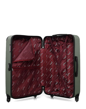 AMERICAN TRAVEL - 3er-Pack: Großer Koffer, mittelgroßer Koffer und Handgepäck BUDAPEST