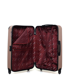 Lot de 2 Valises Rigides Grand Format et Cabine BUDAPEST