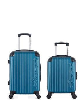 Lot de 2 Valises Rigides Cabine et Cabine XXS BUDAPEST
