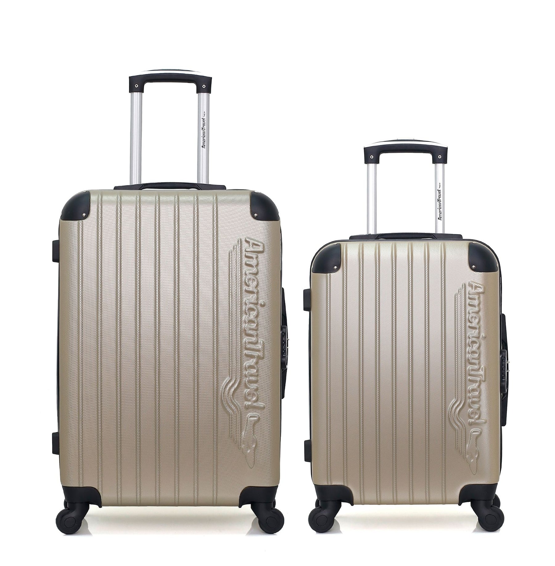 Set de 2 Valises Weekend et Cabine Abs BUDAPEST 4 roues