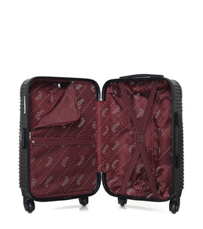 Set de 2 Valises Weekend et Cabine Abs MEMPHIS 4 roues