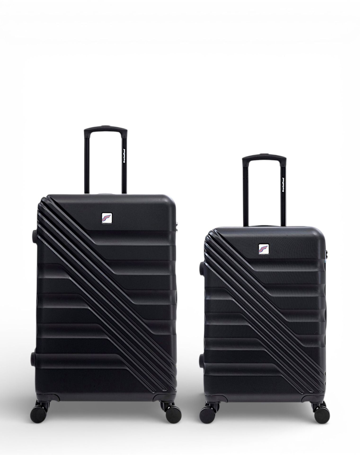 2er-Pack Hartschalenkoffer: Großer Koffer und mittelgroßer Koffer REDWOOD