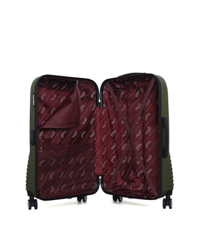 Lot de 2 Valises Rigides Grand Format et Cabine DC