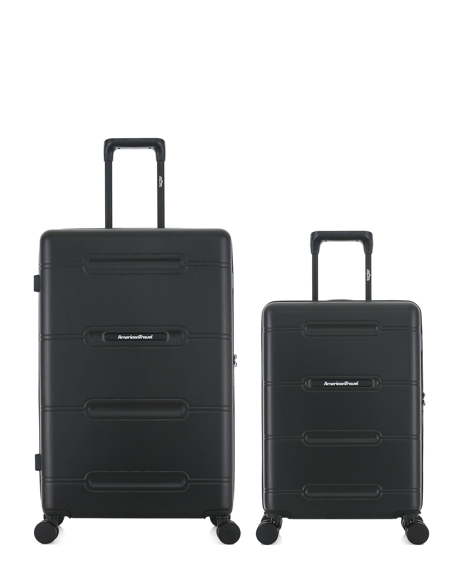 2er-Pack Hartschalenkoffer: Großer Koffer und Handgepäck CLEVELAND
