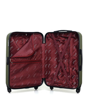 Set de 2 Valises Grand Format et Weekend Abs BUDAPEST 4 roues