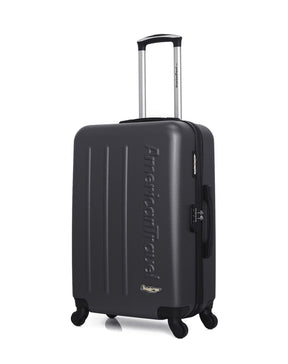 AMERICAN TRAVEL – 3er-Pack: Mittelgroßer Koffer, Handgepäck und Handgepäck XXS BRONX