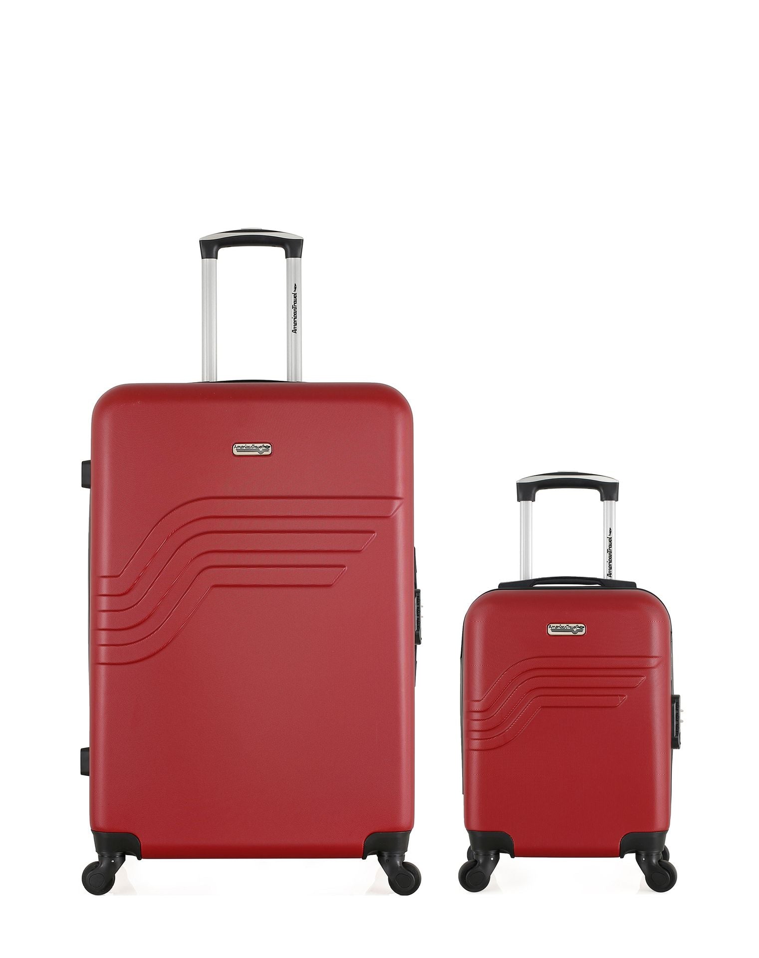 Lot de 2 Valises Rigides Grand Format et Cabine XXS QUEENS