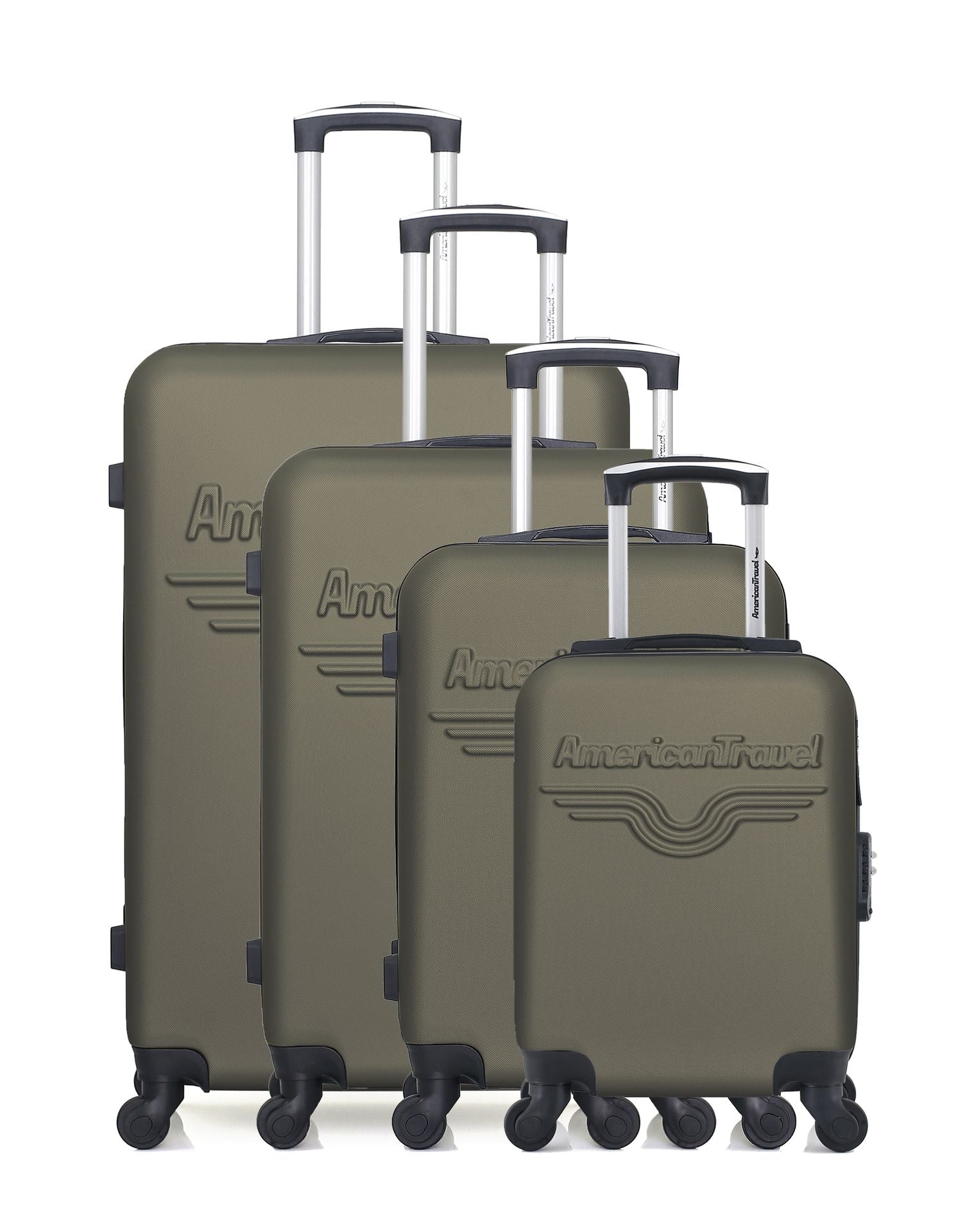 Set de 4 Valises ABS Chelsea-M 4 Roues