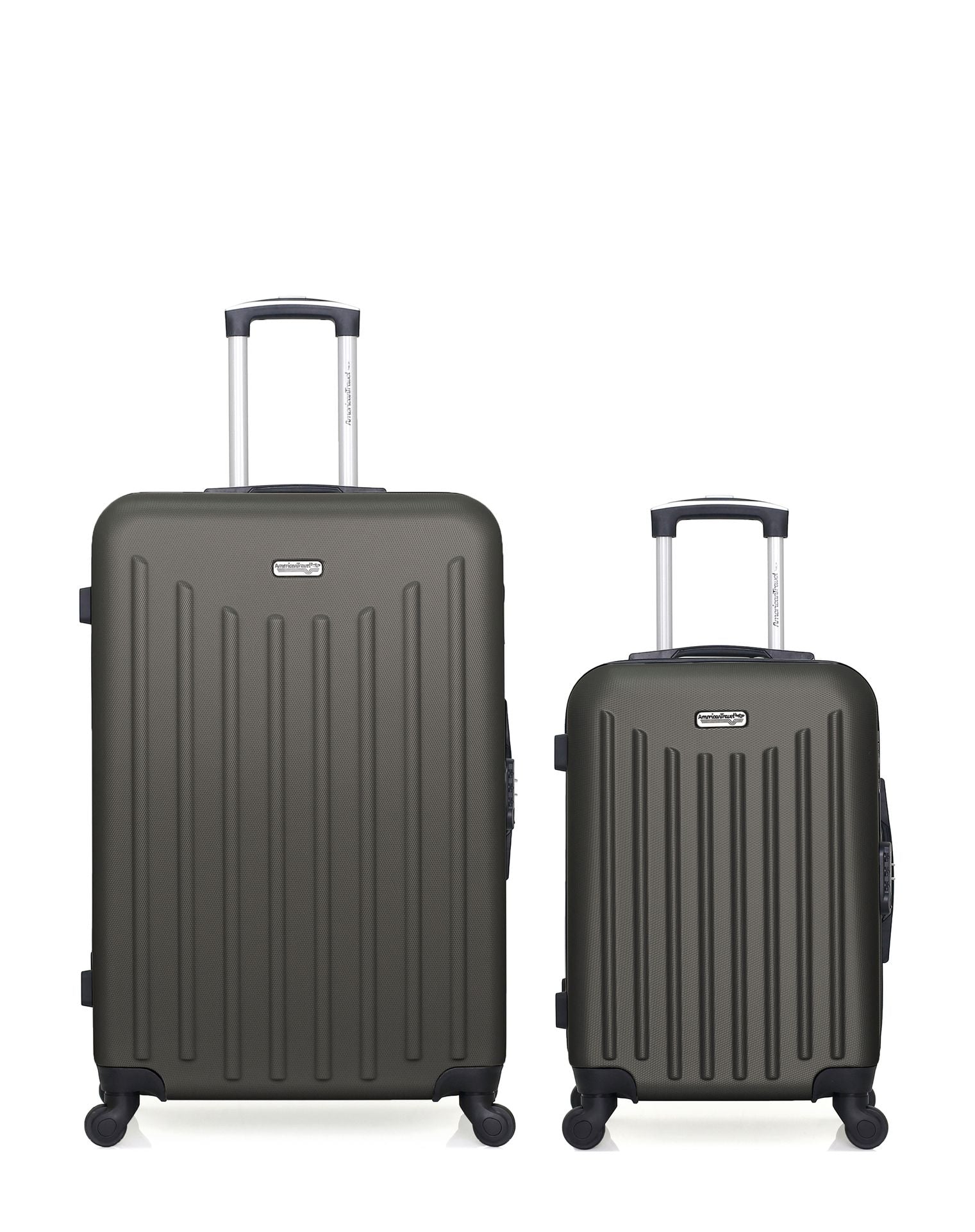 Lot de 2 Valises Rigides Grand Format et Cabine BROOKLYN