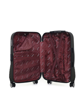 Set de 2 Valises Weekend et Cabine Abs DC 4 roues