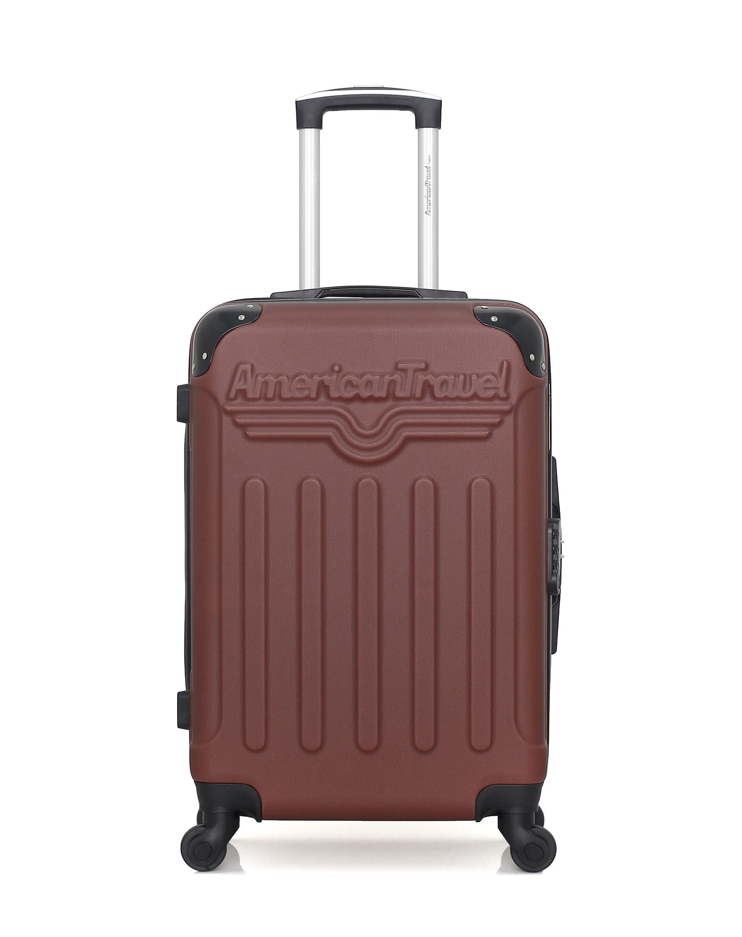 Mittelgroßer Koffer ABS 4 Rollen 60cm HARLEM-A