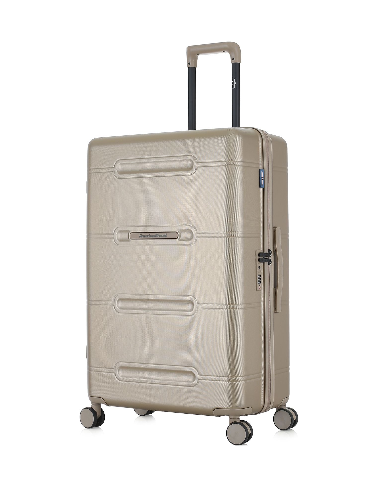 4er-Pack Hartschalenkoffer: Großer Koffer, mittelgroßer Koffer, Handgepäck und Handgepäck XS CLEVELAND