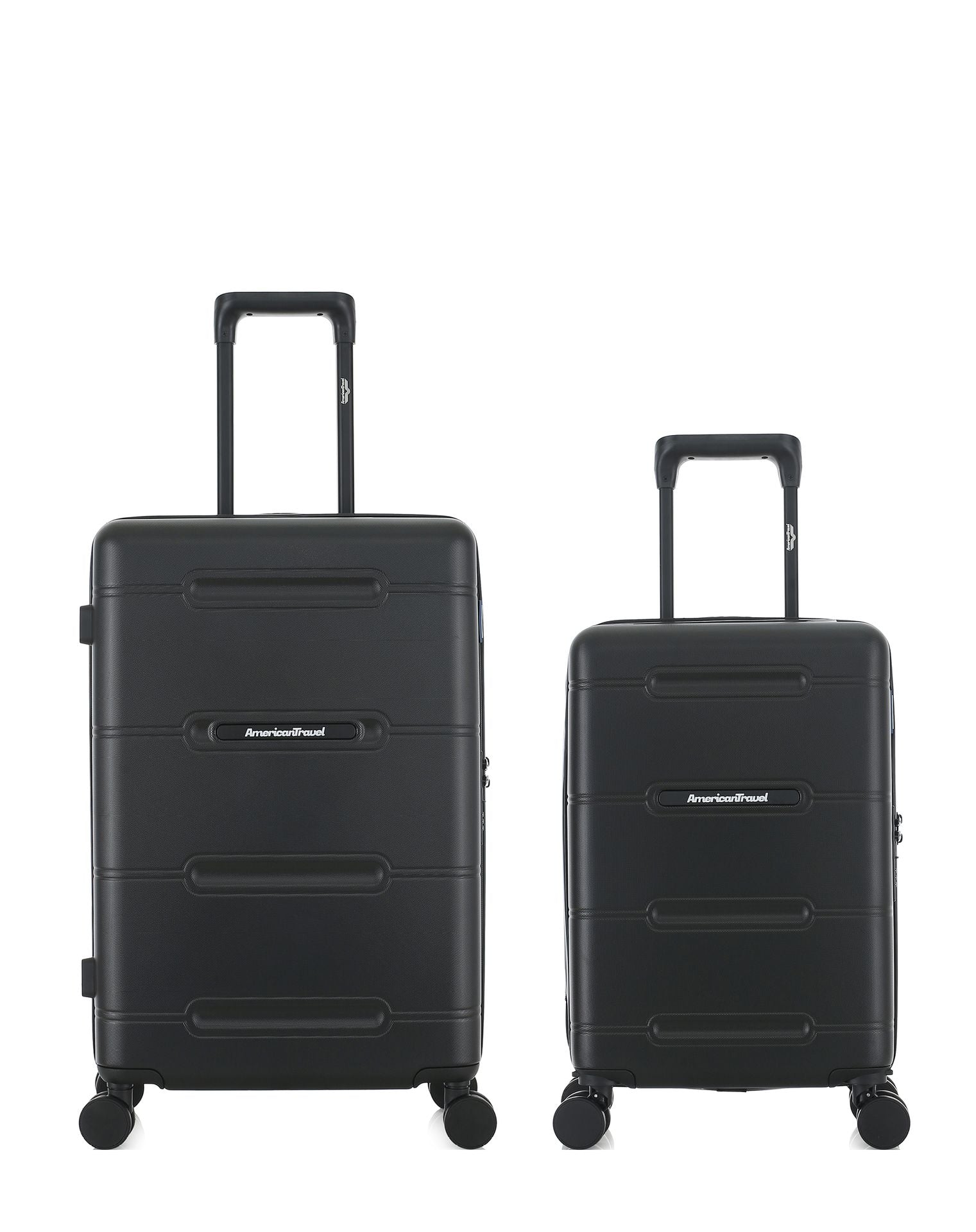 2er-Pack Hartschalenkoffer: Mittelgroßer Koffer und Handgepäck XS CLEVELAND