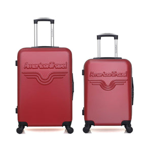 Set de 2 Valises Abs CHELSEA 4 roues