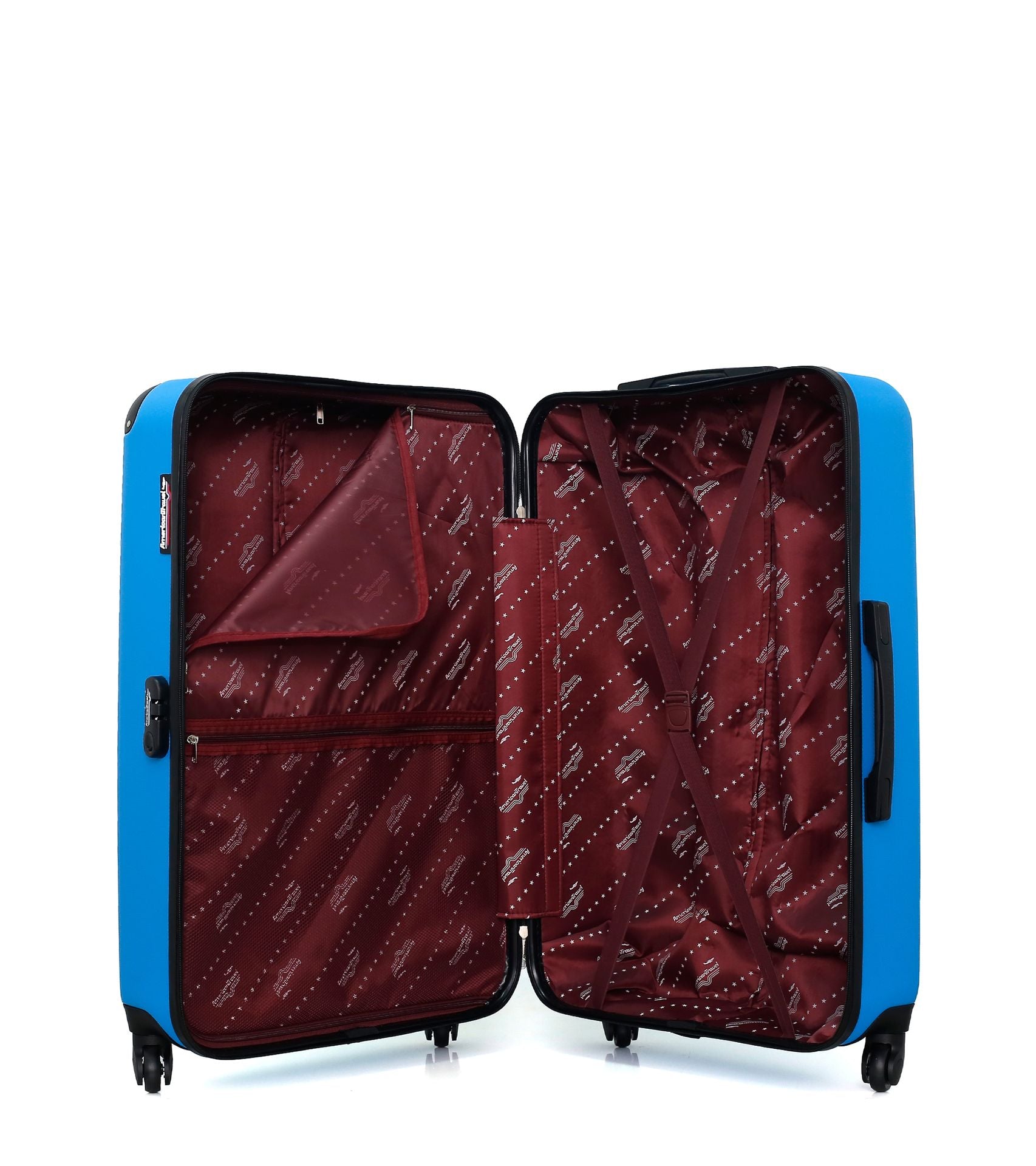 Set de 2 Valises Grand Format et Weekend Abs BUDAPEST 4 roues