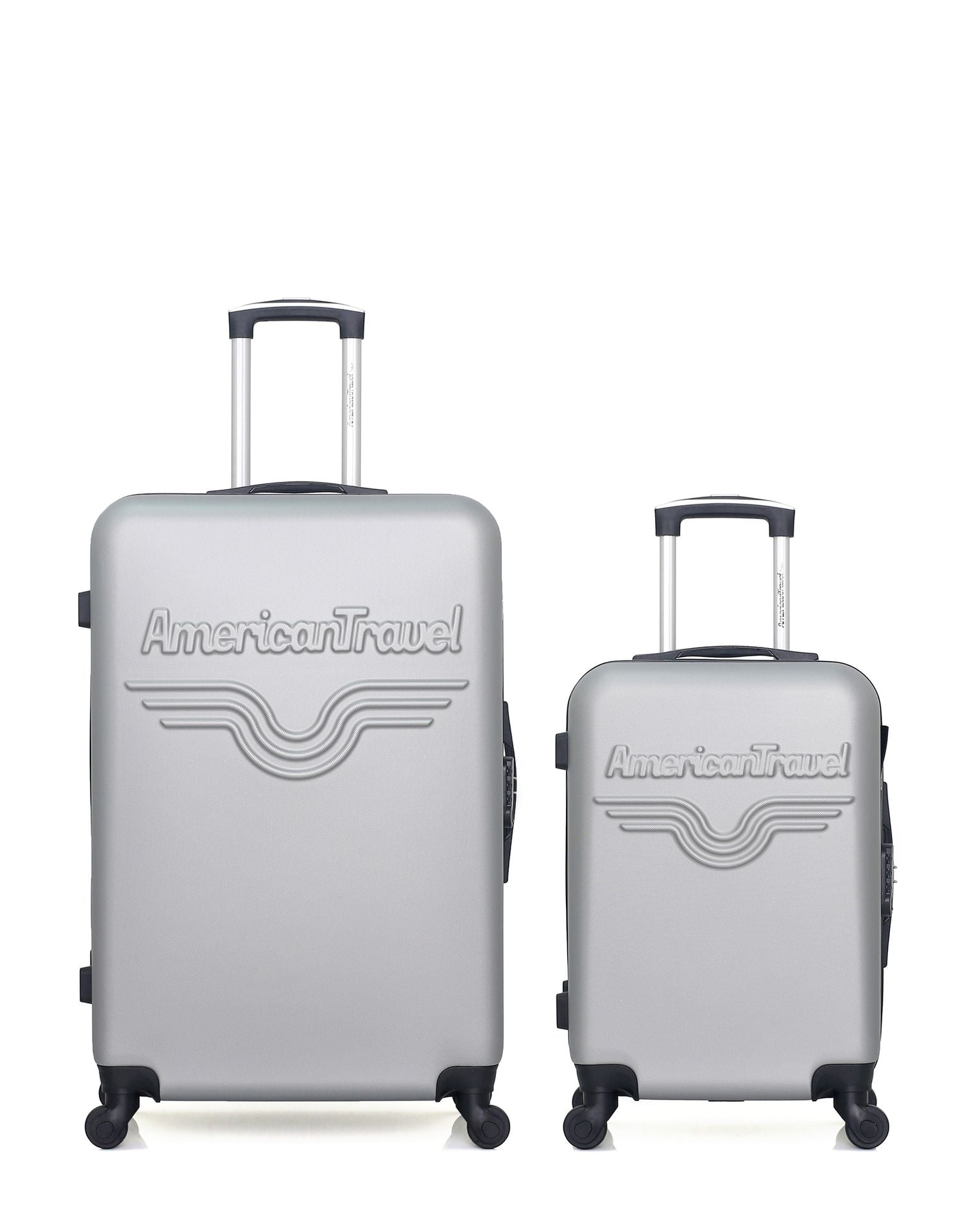 Lot de 2 Valises Rigides Grand Format et Cabine CHELSEA