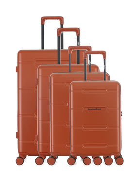 4er-Set Hartschalenkoffer CLEVELAND-O