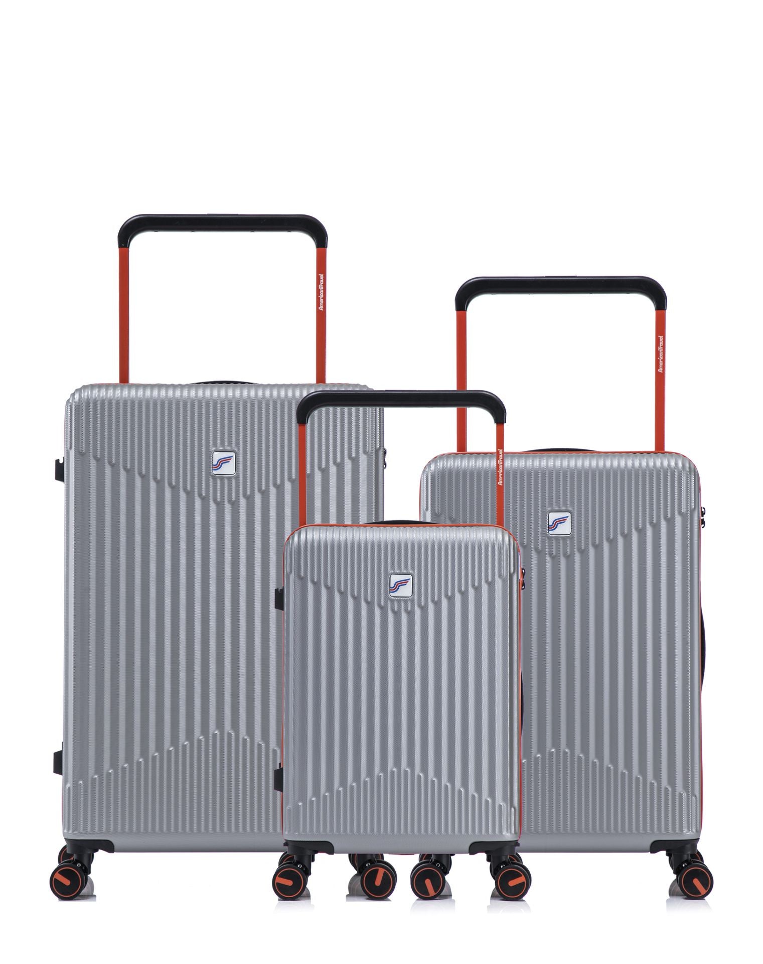3er-Pack Hartschalenkoffer: Großer Koffer, mittelgroßer Koffer und Handgepäck NORTH BEACH
