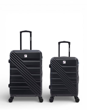 Lot de 2 Valises Rigides Taille Moyenne et Cabine REDWOOD