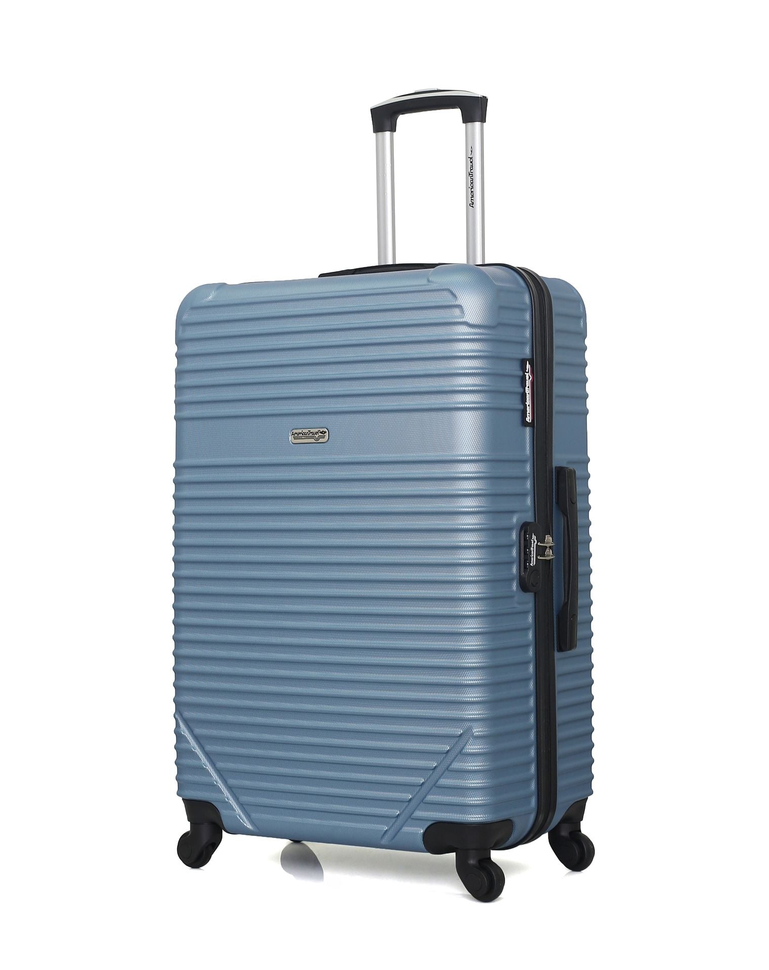 AMERICAN TRAVEL – 2er-Pack: Großer Koffer und mittelgroßer Koffer MEMPHIS 