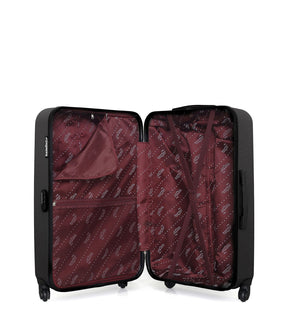 Lot de 2 Valises Rigides Grand Format et Cabine BROOKLYN