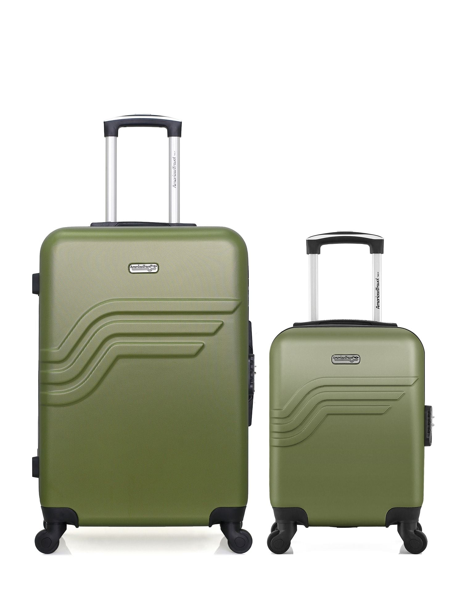 Lot de 2 Valises Rigides Taille Moyenne et Cabine XXS QUEENS