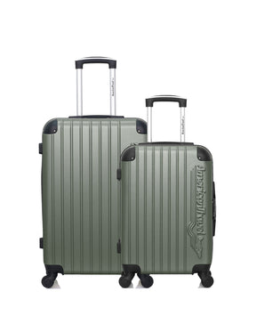 Set de 2 Valises Weekend et Cabine Abs BUDAPEST 4 roues