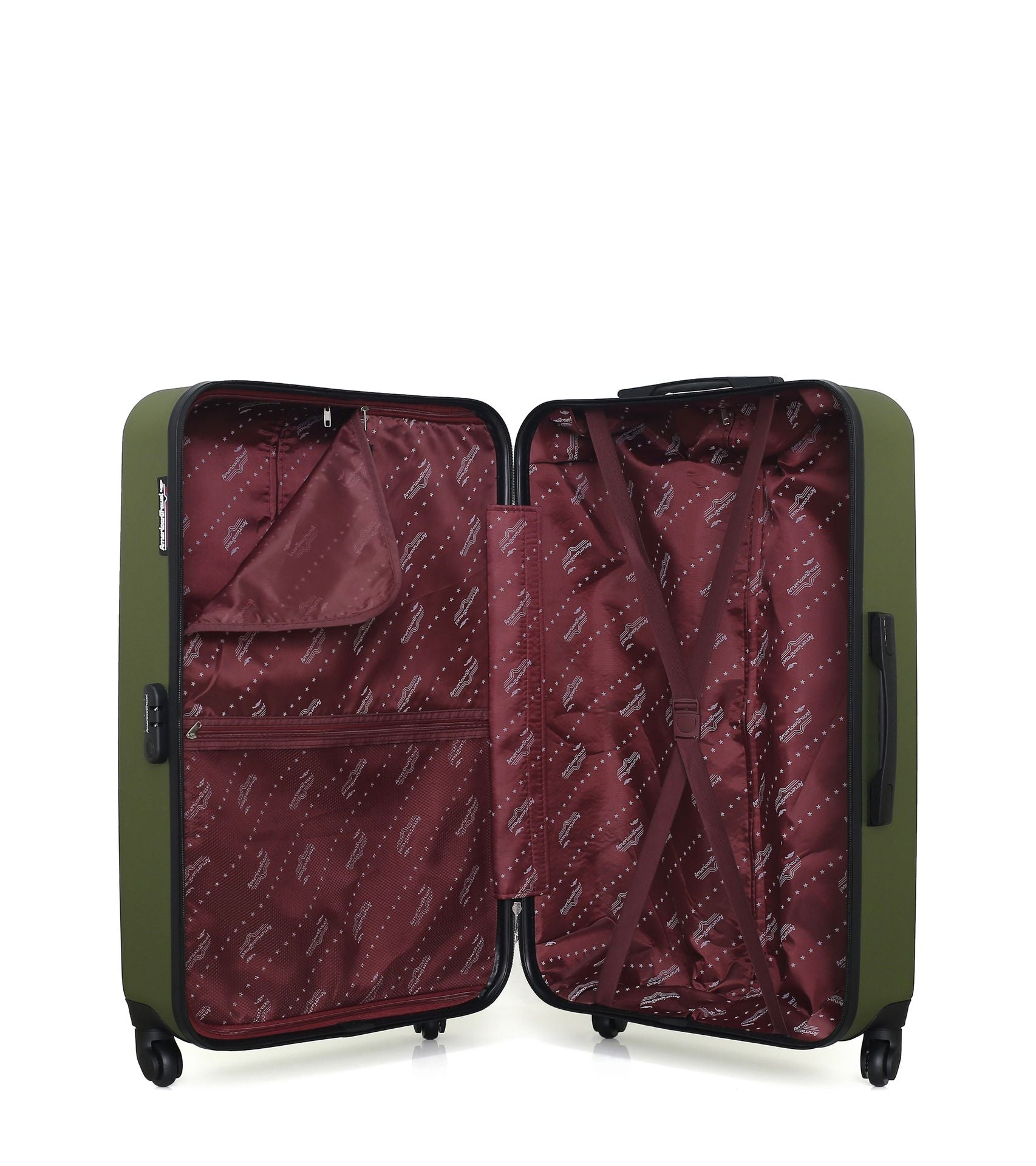 Lot de 2 Valises Rigides Grand Format et Cabine XXS QUEENS