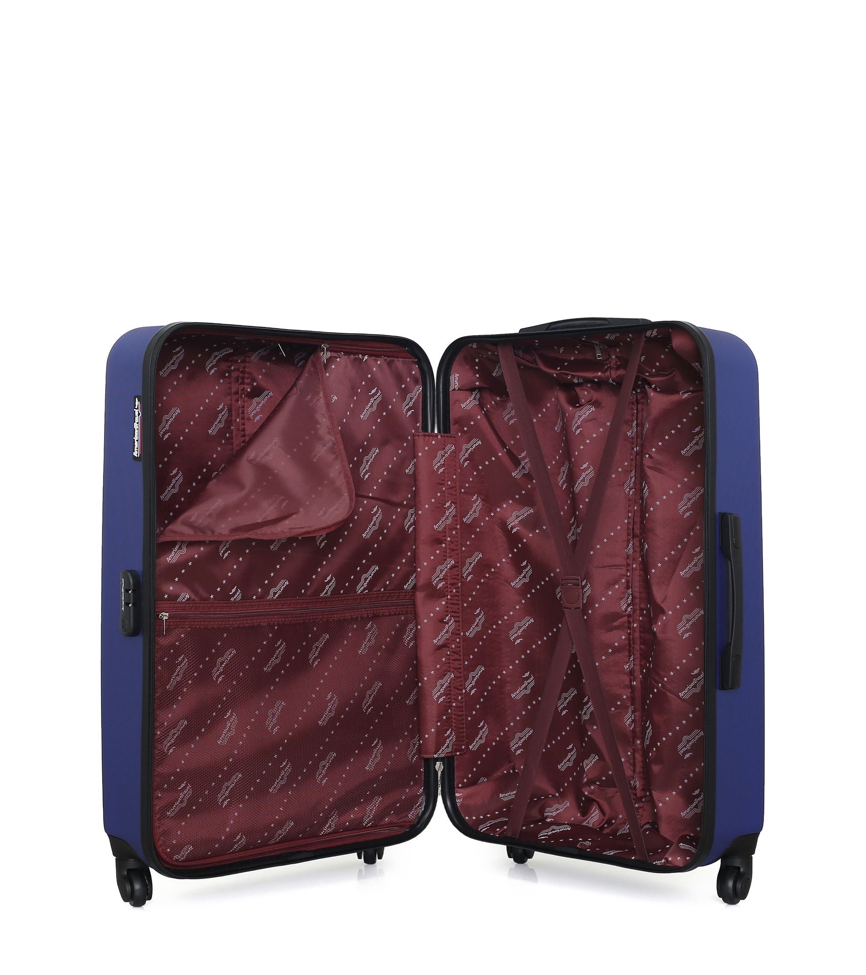 AMERICAN TRAVEL - LOT DE 4 - Valises grand format, weekend, cabine et cabine XXS SPRINGFIELD