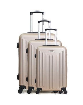 3er-Set ABS 4 Rollen BROOKLYN