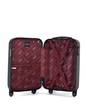 Handgepäck ABS 4 Rollen 55cm QUEENS