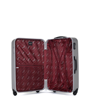 3er-Set ABS 4 Rollen 75cm QUEENS