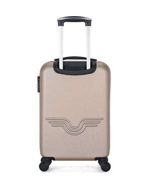 Handgepäck ABS 4 Rollen 55cm QUEENS