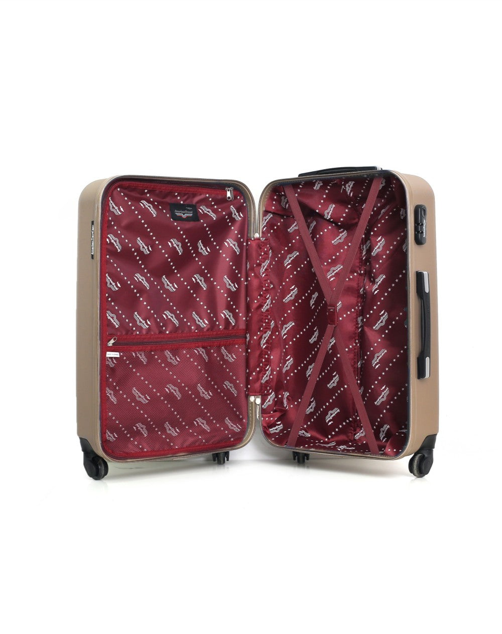Valise Weekend ABS BROOKLYN-A 4 Roues 60 cm