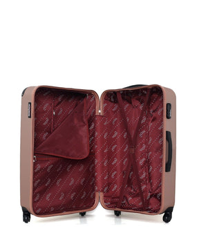 Großer Koffer ABS 4 Rollen 75cm BUDAPEST