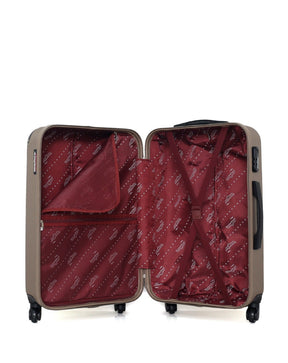 Valise Weekend ABS BUDAPEST 4 Roues 65 cm