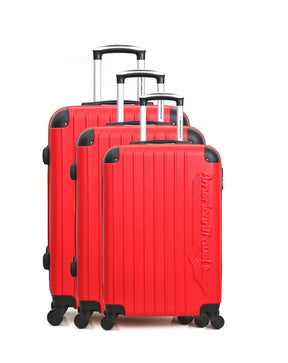 SET DE 3 ABS BUDAPEST 4 Roues