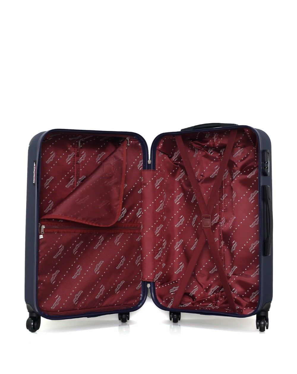 Valise Weekend ABS BUDAPEST 4 Roues 65 cm