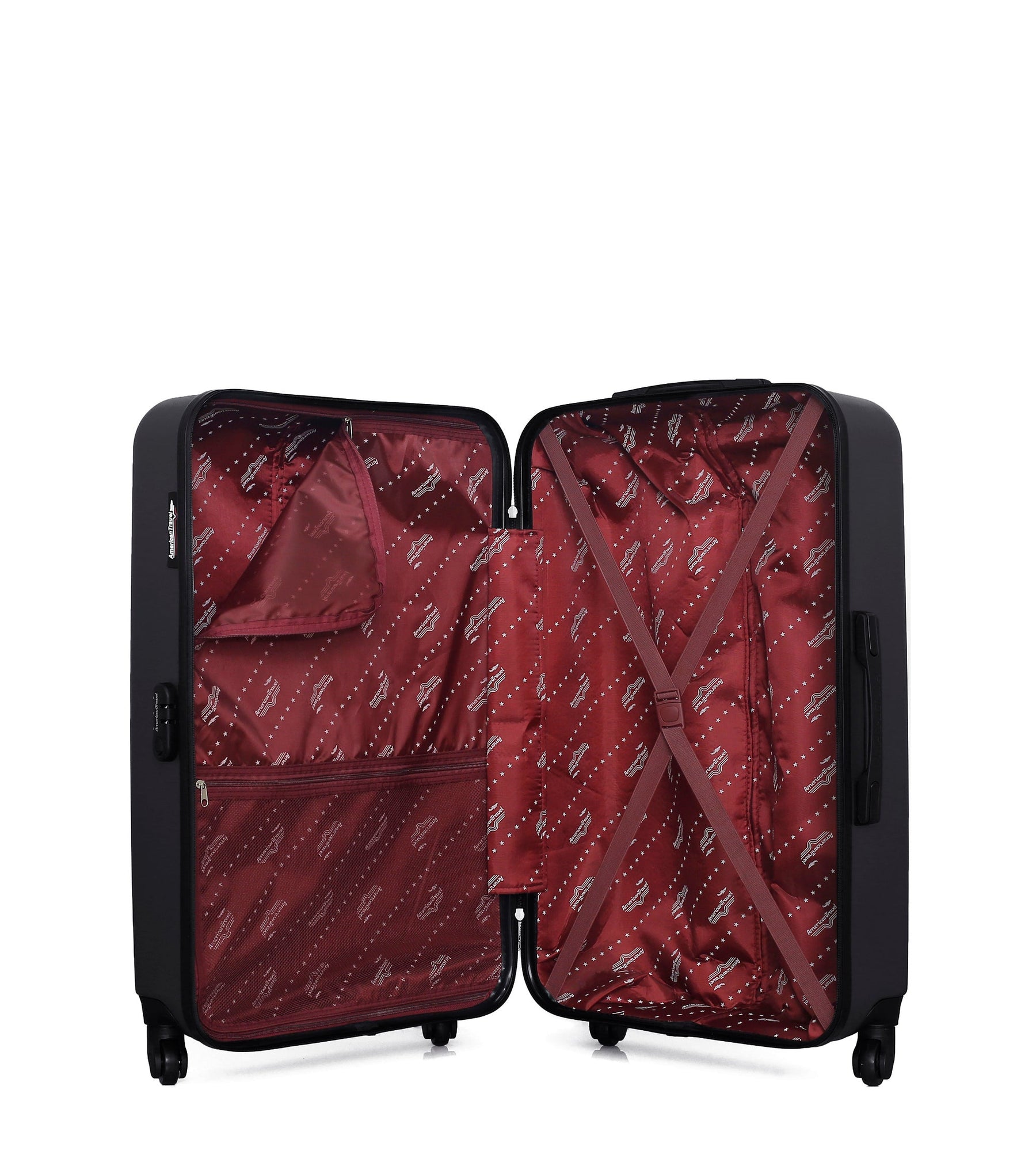 Set de 4 Valises ABS Bronx-M 4 Roues