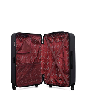 Set de 4 Valises ABS Bronx-M 4 Roues