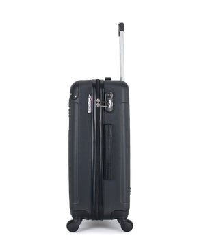 Mittelgroßer Koffer ABS 4 Rollen 60cm HARLEM-A